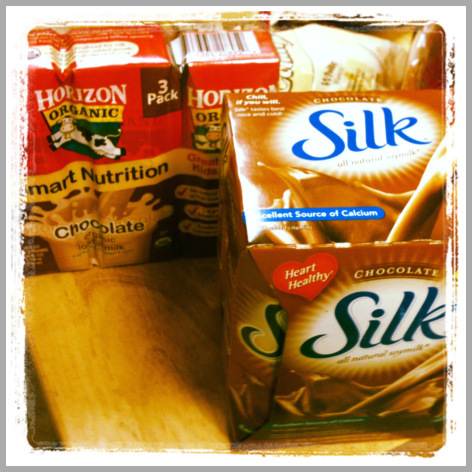 Silk Soy and Horizon Organic