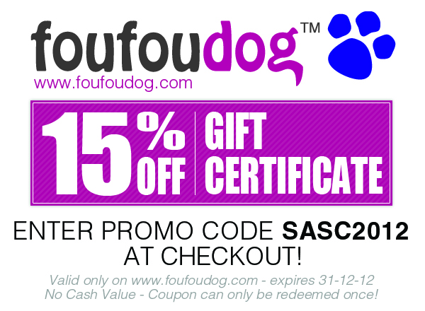 foufoudog.com gift certificate