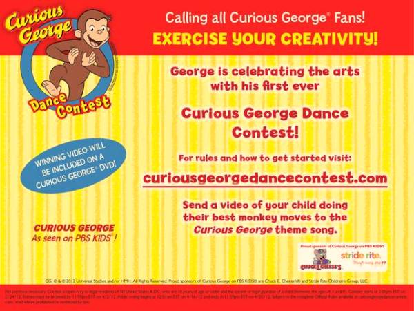 Curious George Dance Party