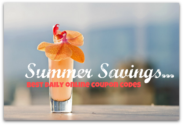 Summertime savings with online coupon codes