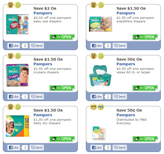 Save big with diaper coupons