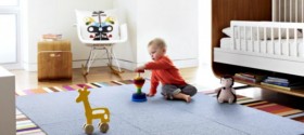 Fleece and Thanks rug for toddlers