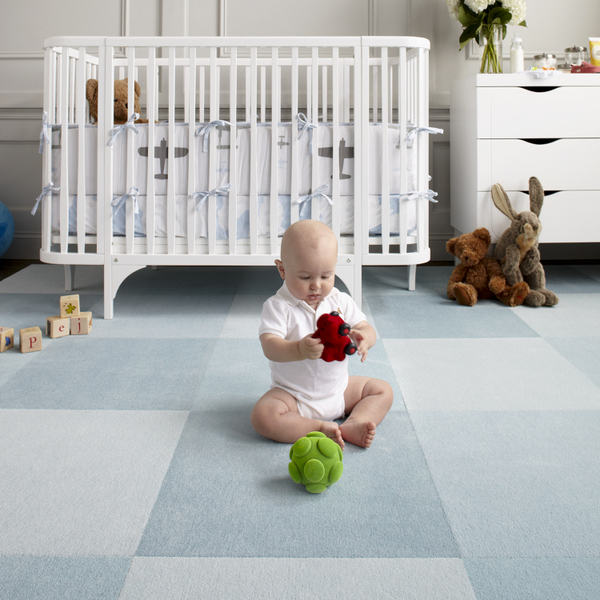 Modern Mix: rug for your babies room