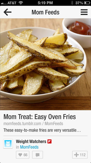 Easy oven fries