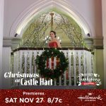 Hallmark Channel Original Premiere of "Christmas at Castle Hart" on Saturday, Nov. 27th at 8pm/7c! #MerryThanksgivingWeekend