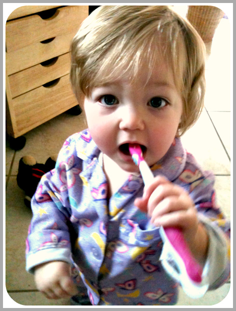 Brushing Toddler Teeth