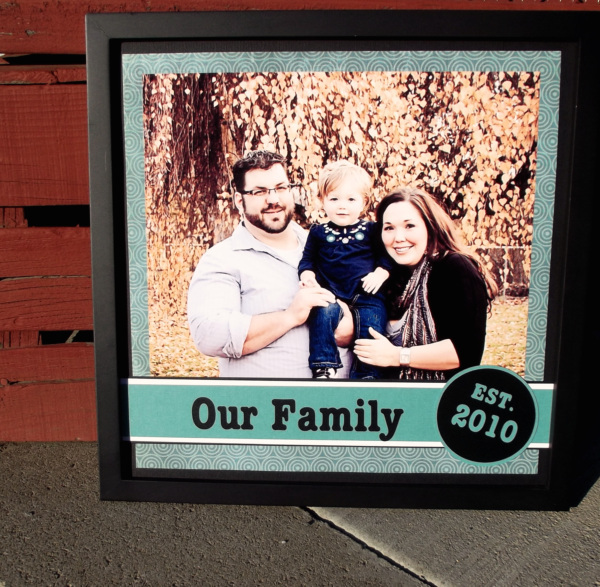 affordable photo art, personalized family photo