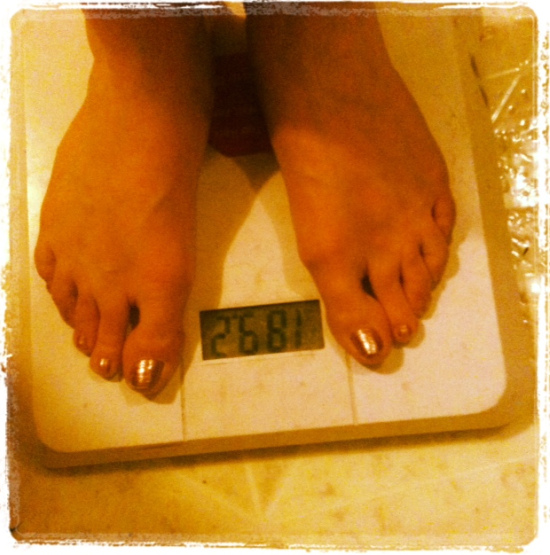 My starting weight