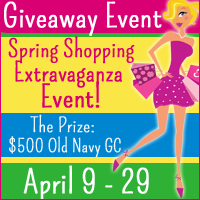 Spring Shopping - $500 Old Navy Gift Card Giveaway
