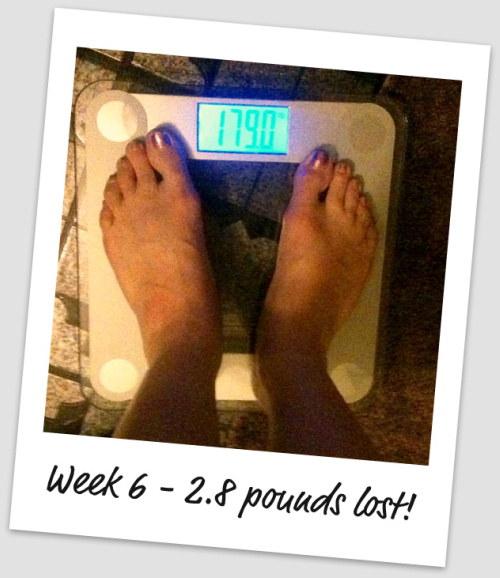 weight loss results on week 6 with nutrisystem