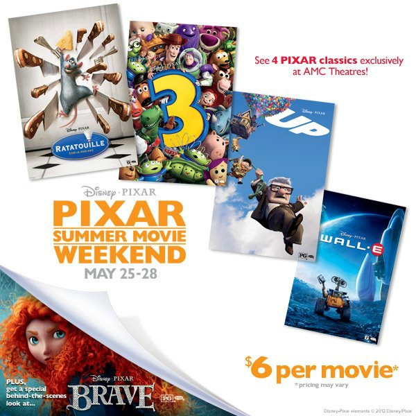 AMC Pixar Weekend