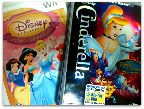  Cinderella on BluRay - and Disney Princesses on the Wii