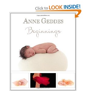 Anne Geddes hardcover baby book