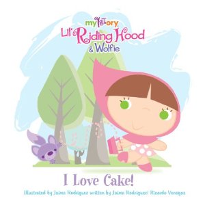 Lil' Red Riding Hood & Wolfie - I love cake!
