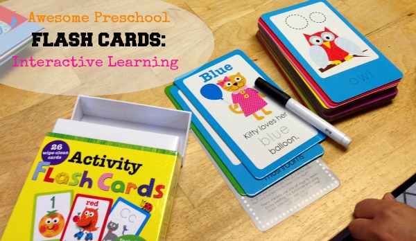 Preschool learning tools - awesome interactive flashcards