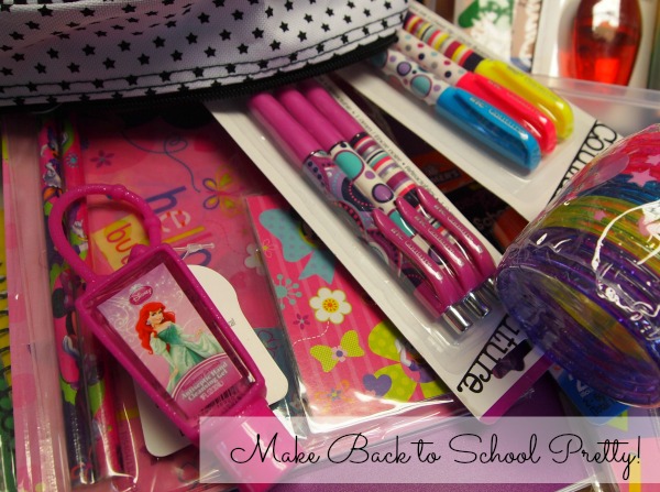 Make back to school pretty with fun school supplies!