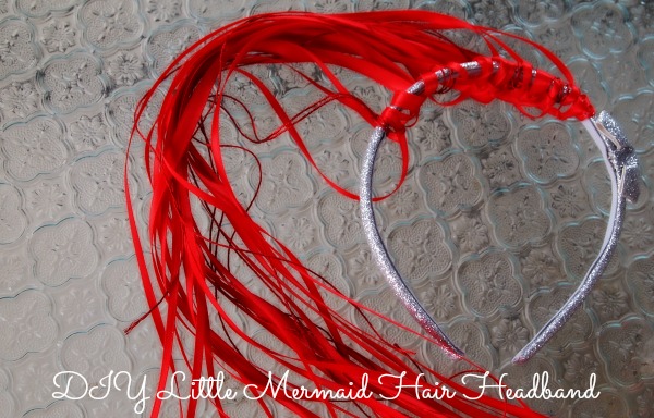 DIY Little Mermaid Hair Headband