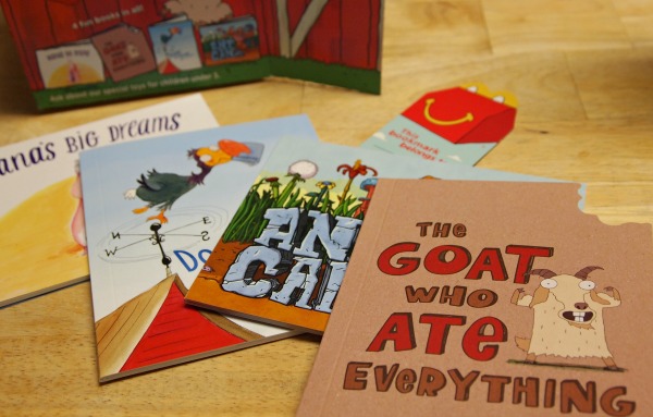 McDonald's Happy Meals have books in November