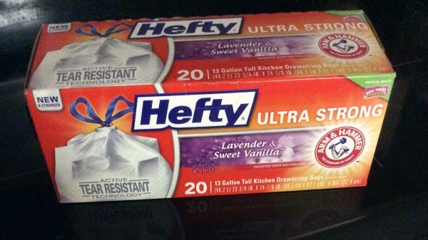 HEFTY Bags are strong, scented, and even more affordable!
