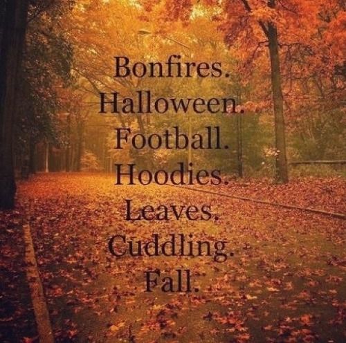 Fall favorites quote